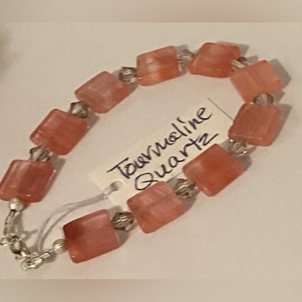 NEW Tourmaline QUARTZ bracelet - Picture 1 of 1